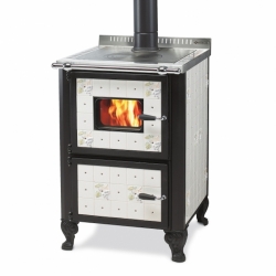 Cuisinière à bois Wekos 601 con forno ristica serenella